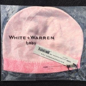 White and Warren baby cotton hat